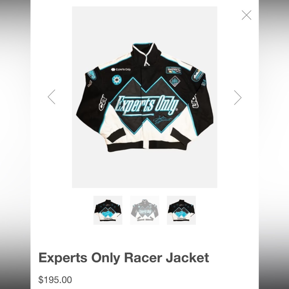 Experts Only Racer Jacket - Picture 2 of 3